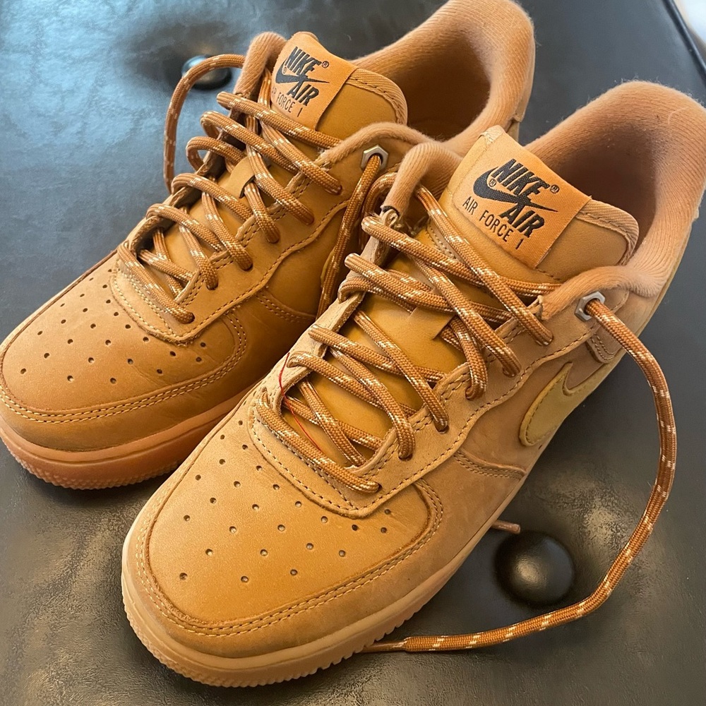 Nike Airforce 1 ‘Flax’ Sneakers - 6(Men)/7.5(Women)